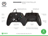 PowerA Enhanced Wired Controller for Xbox Series X|S - Black, Officially Licensed for Xbox - Like New